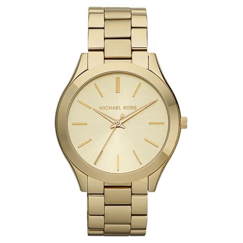 Michael Kors Slim Runway Women's Watch, Stainless .